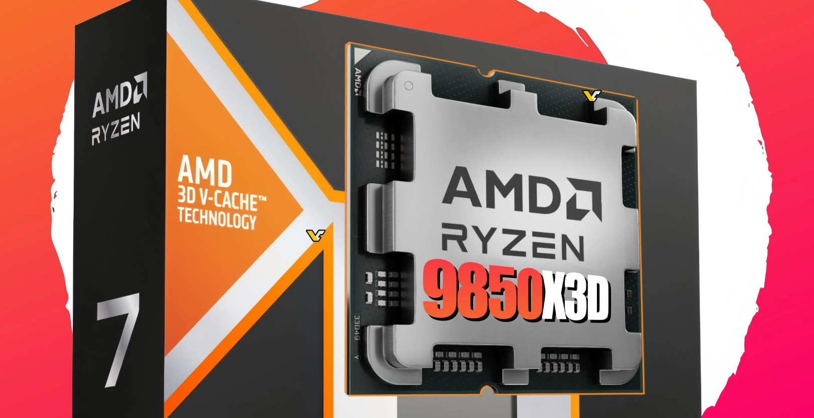 AMD Ryzen 7 9850X3D: Vazamento revela overclock de 5,75 GHz