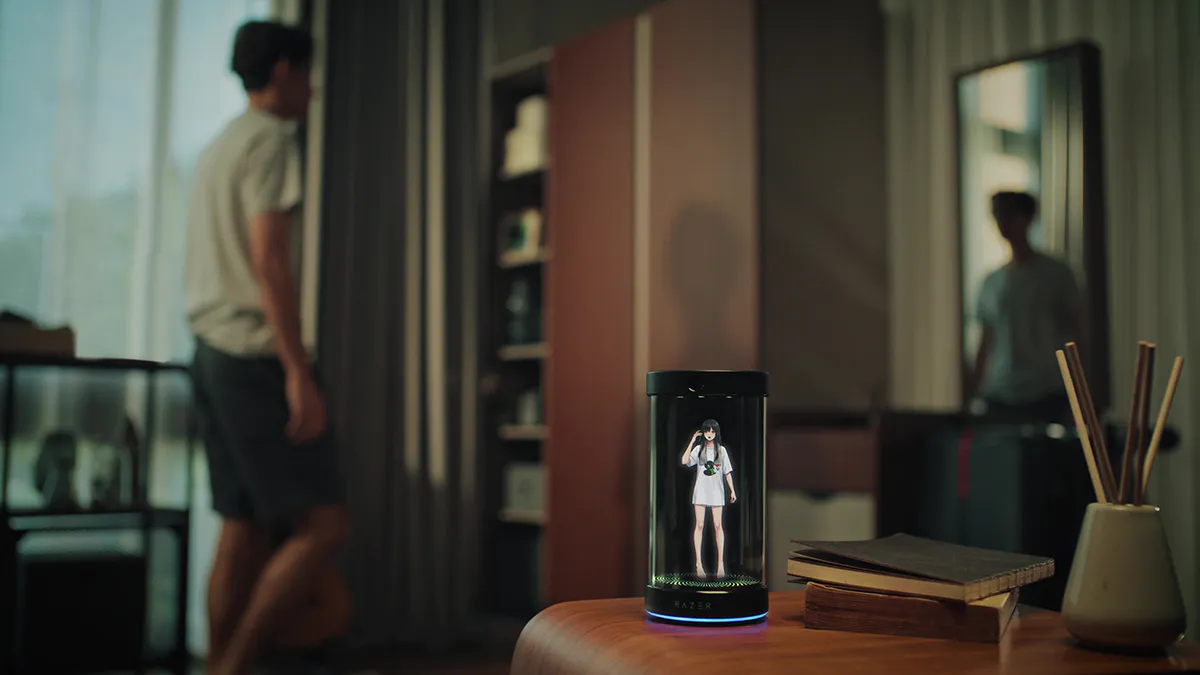 CES 2026: Razer mostra o futuro com assistente de IA holográfico 1 Razer
