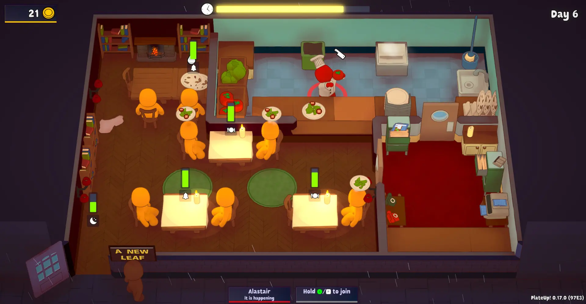 Requisitos para PlateUp!, roquelite com chef de cozinha como protagonista