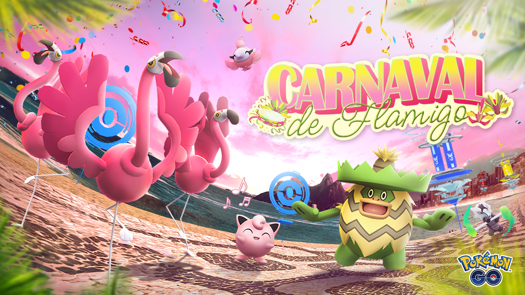 Pokémon GO anuncia Carnaval de Flamigo com eventos no Brasil