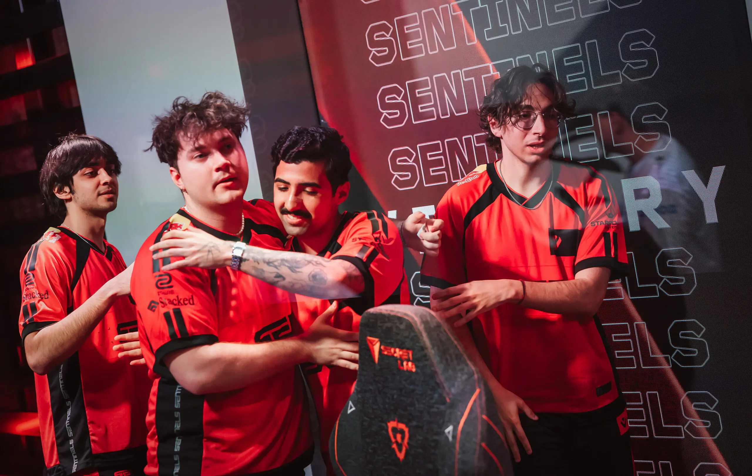 Time de VALORANT da Sentinels.