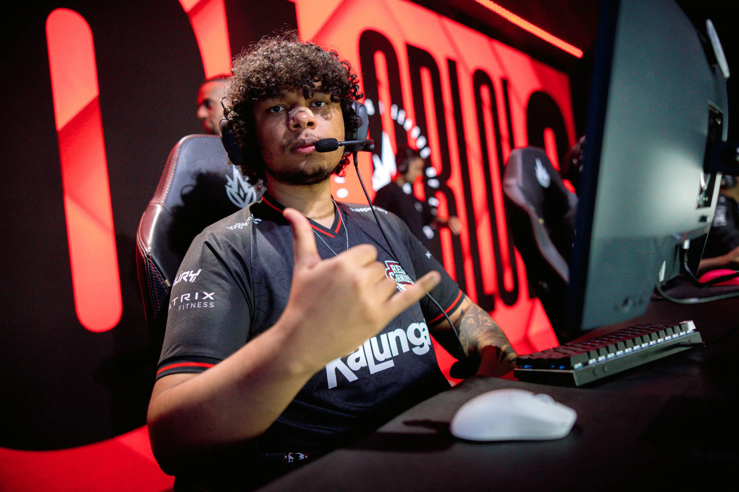 Francisco "fNb" Natanael Braz, jogador profissional de League of Legends da RED Canids Kalunga.