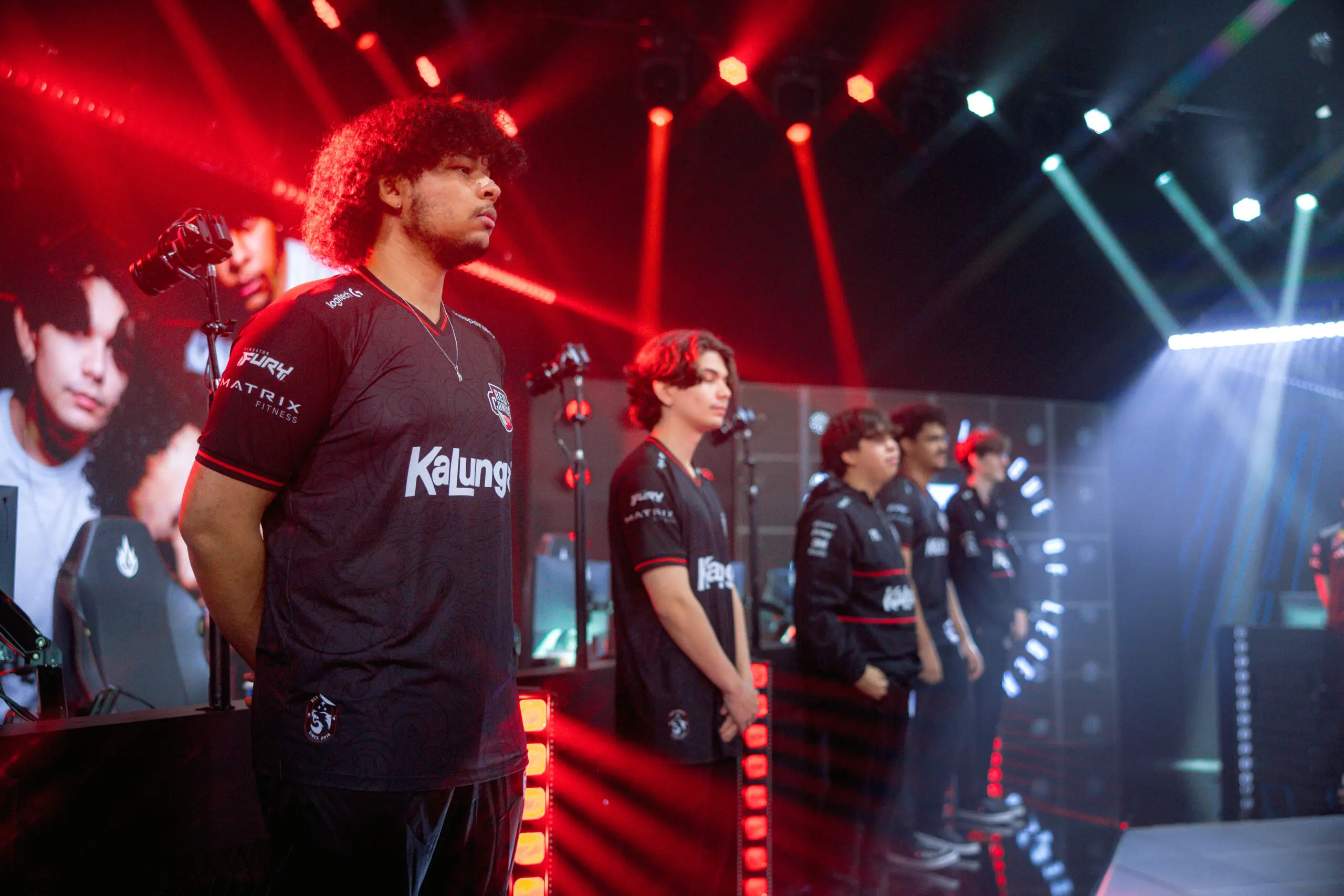 Time de League of Legends (LoL) da RED Canids Kalunga.
