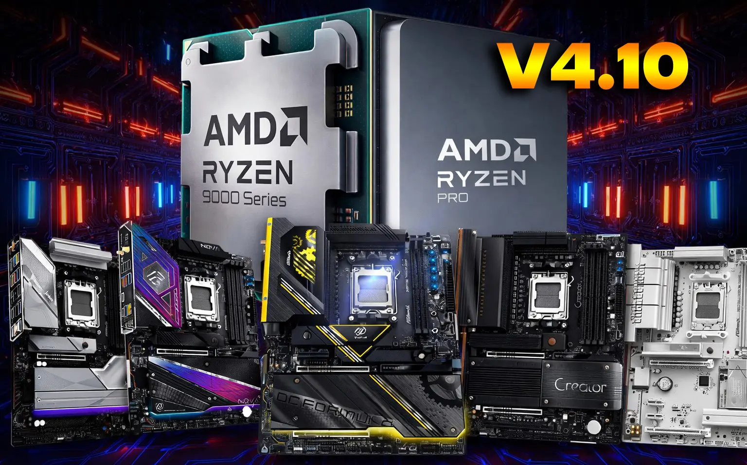ASRock lança BIOS estável v4.10 com AGESA 1.3.0.0a para placas-mãe AM5