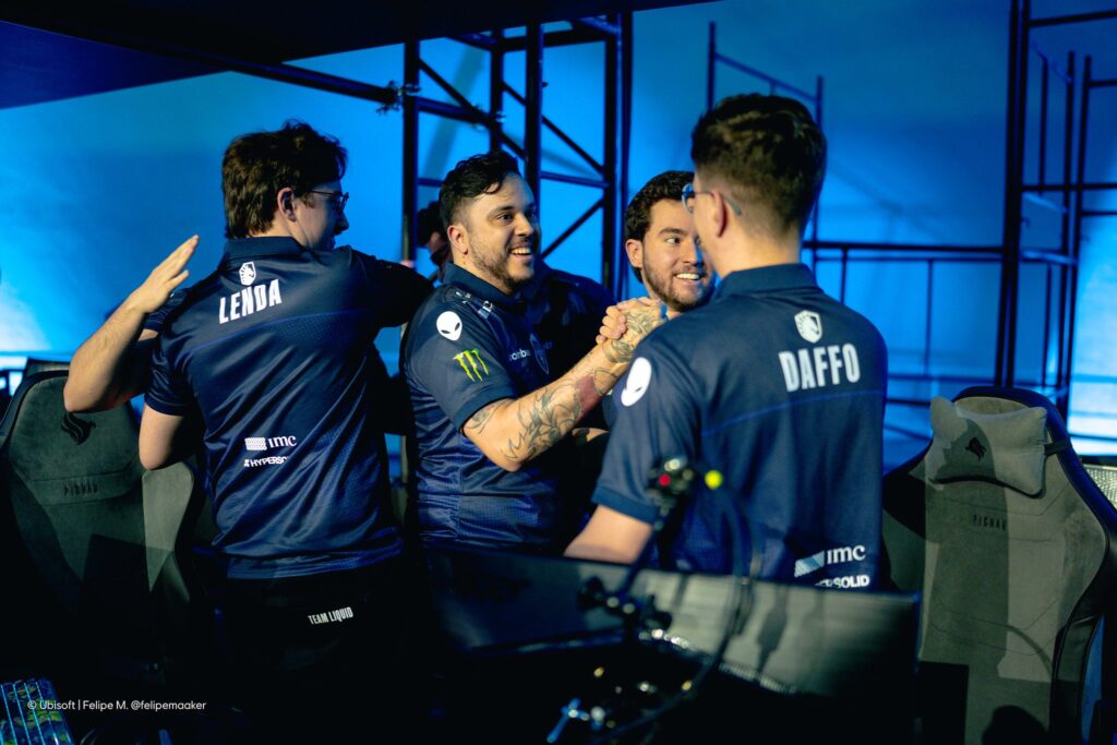 Time de Rainbow Six Siege (R6) da Team Liquid.