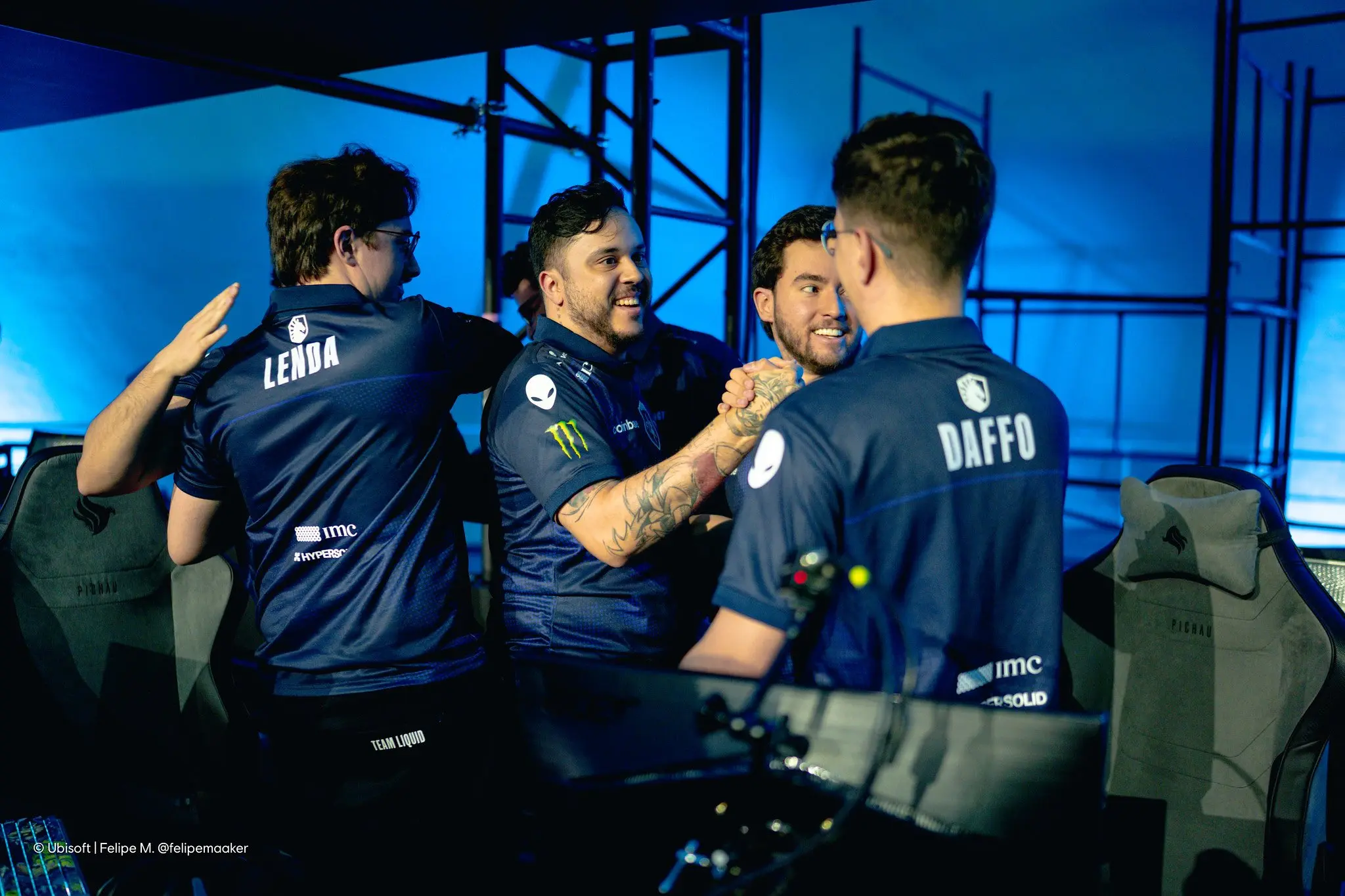 Time de Rainbow Six Siege (R6) da Team Liquid.