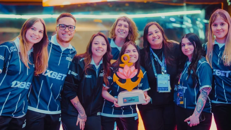 Time inclusivo de Counter-Strike (CS2) do MIBR.