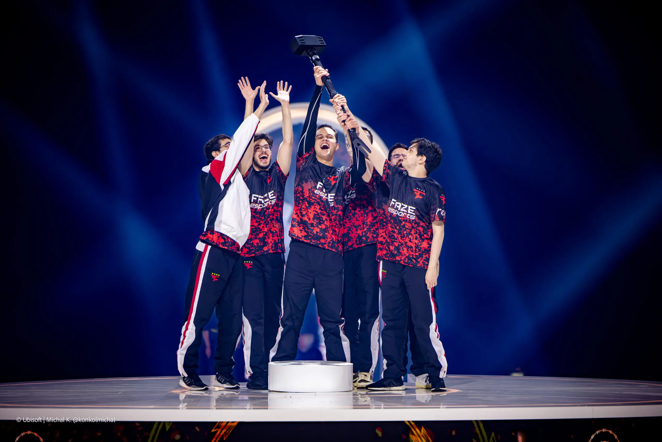 Time de Rainbow Six Siege (R6) da FaZe Clan.