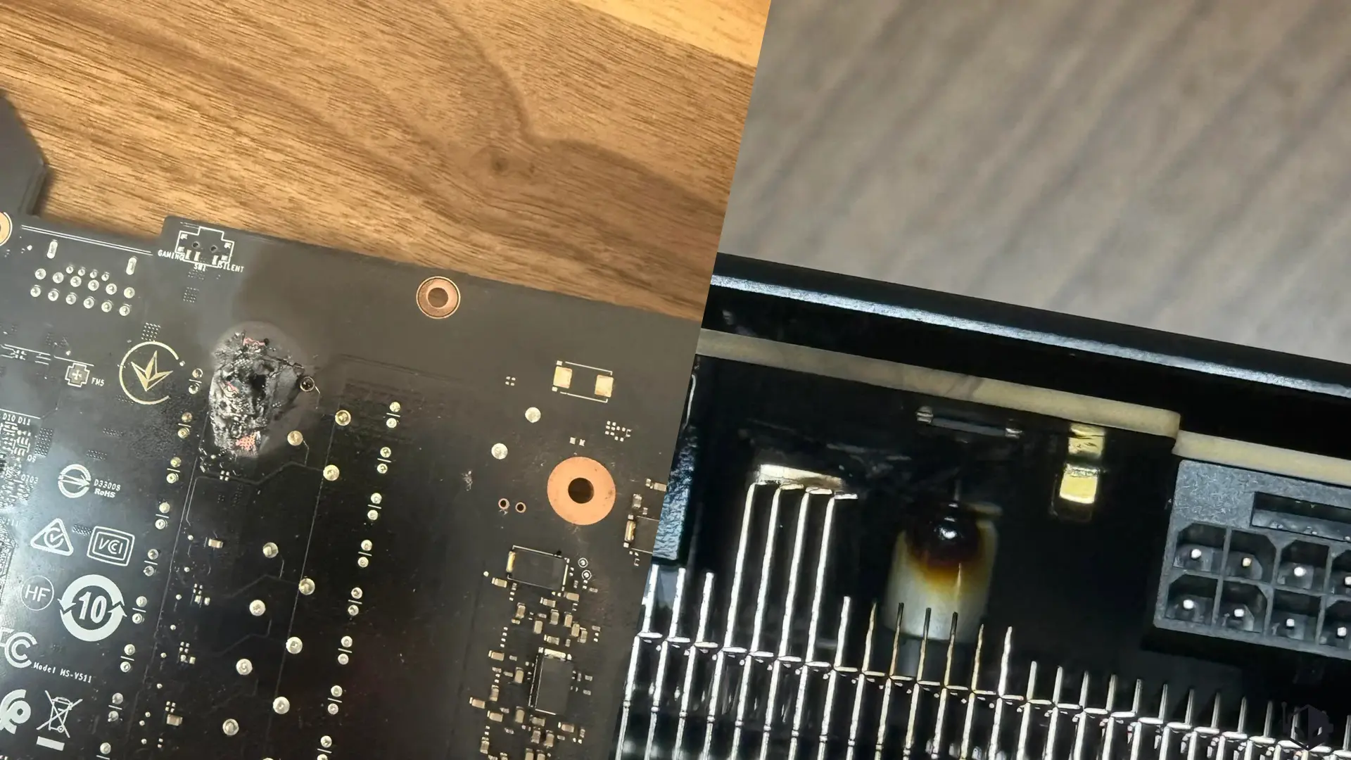 Curto-Circuito fura PCB de RTX 4080, confira 1 Curto-Circuito fura PCB de RTX 4080, confira