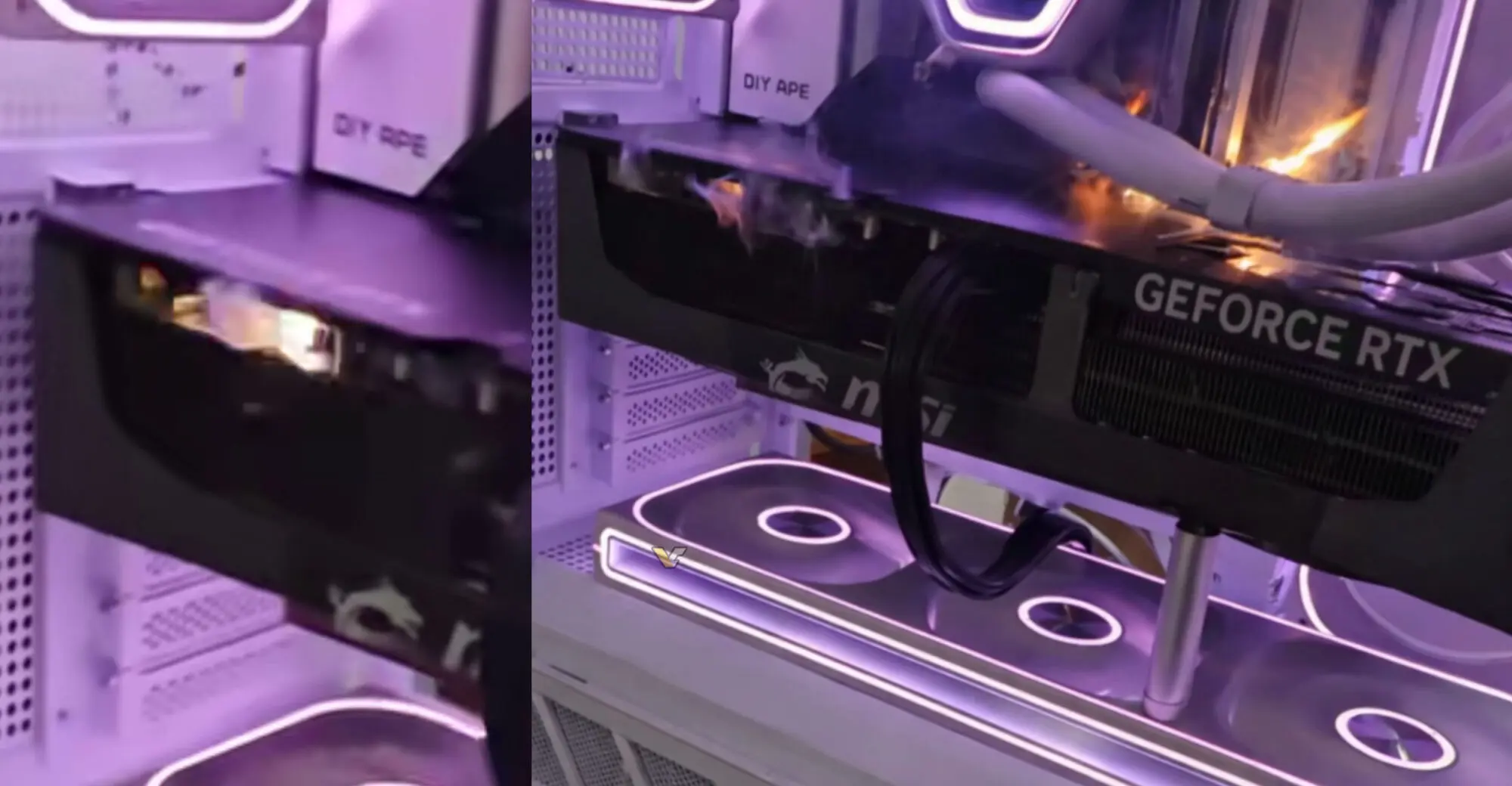 GeForce RTX 5090 pegou fogo e choca comunidade, entenda