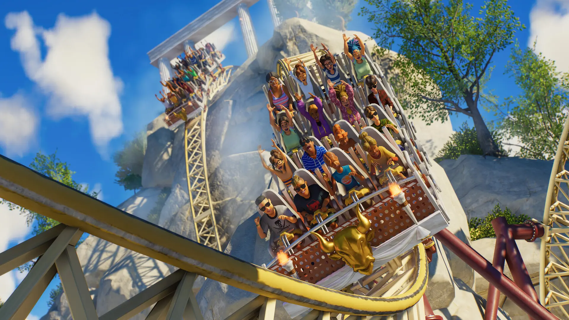 Requisitos para criar seu próprio parque em Planet Coaster 2