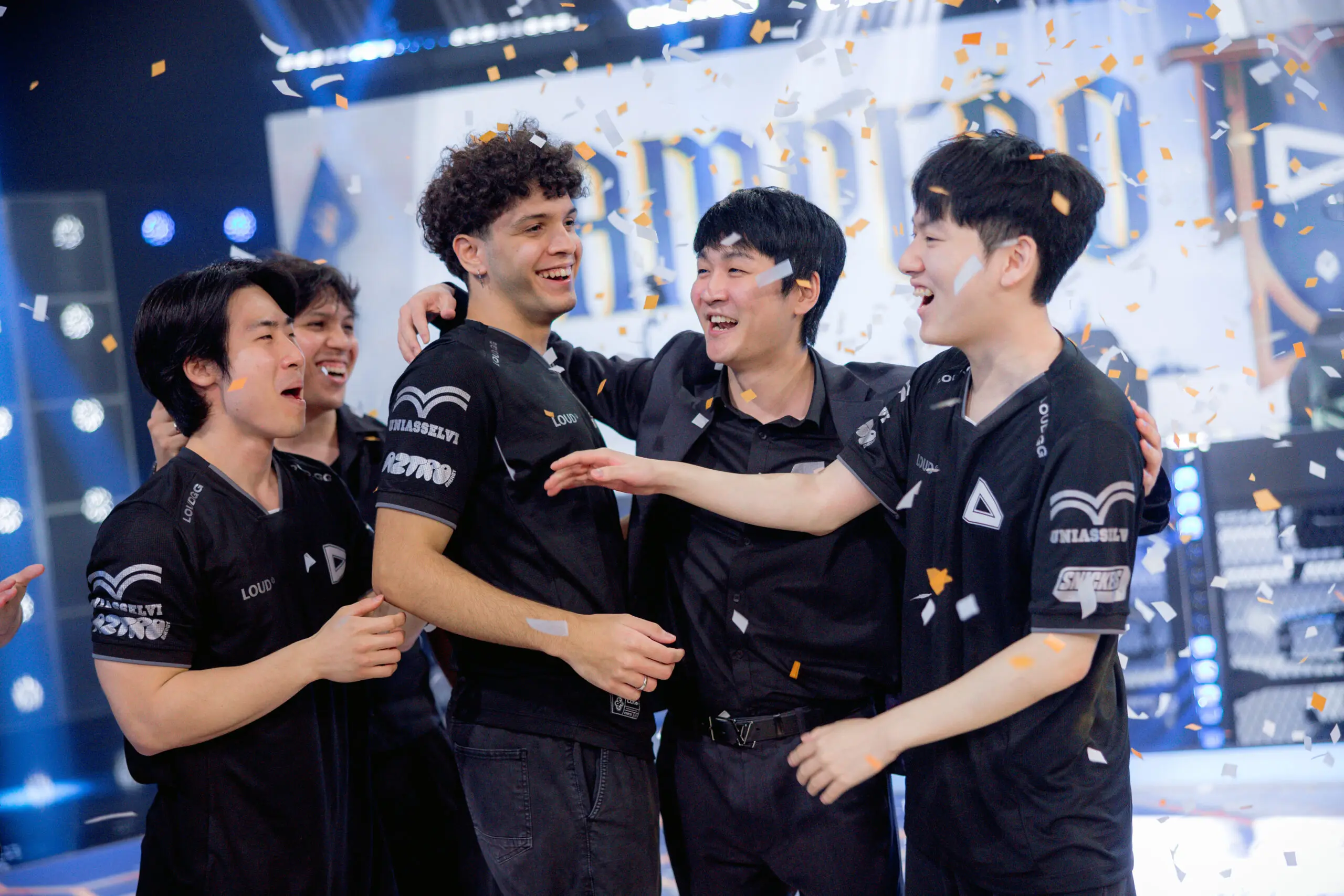 Time de League of Legends (LoL) da LOUD.