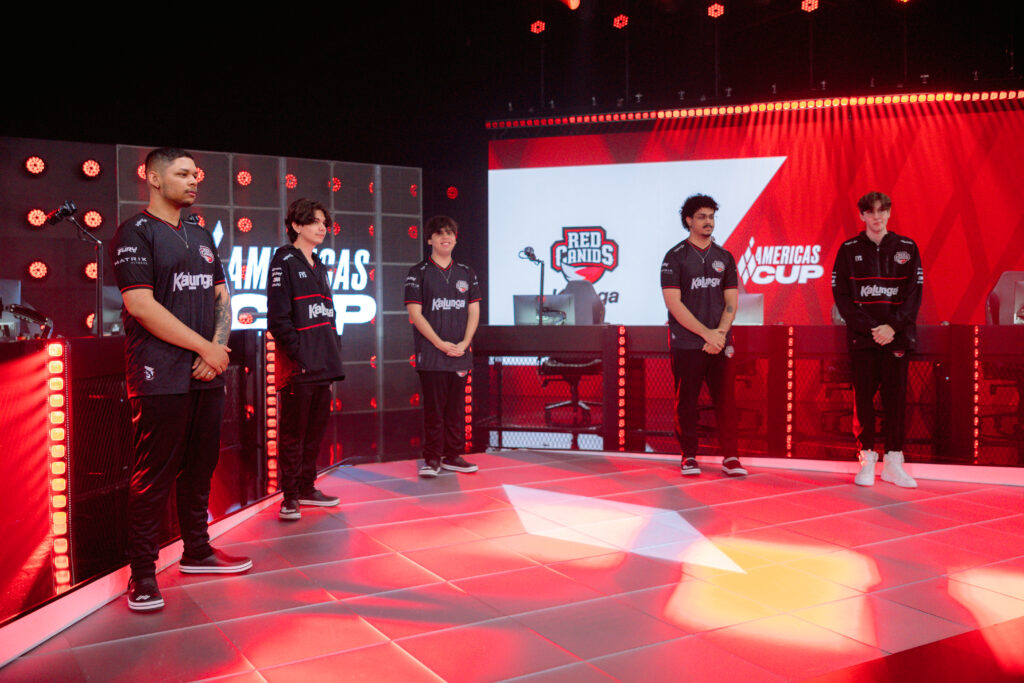 Time de League of Legends (LoL) da RED Canids Kalunga.
