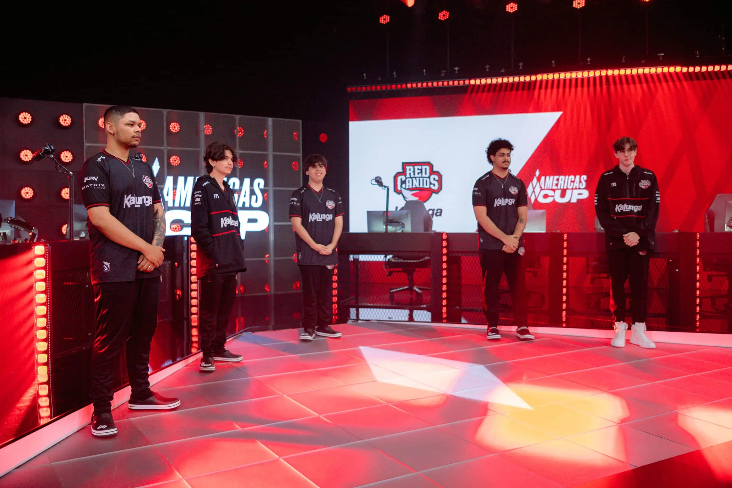 Time de League of Legends (LoL) da RED Canids Kalunga.