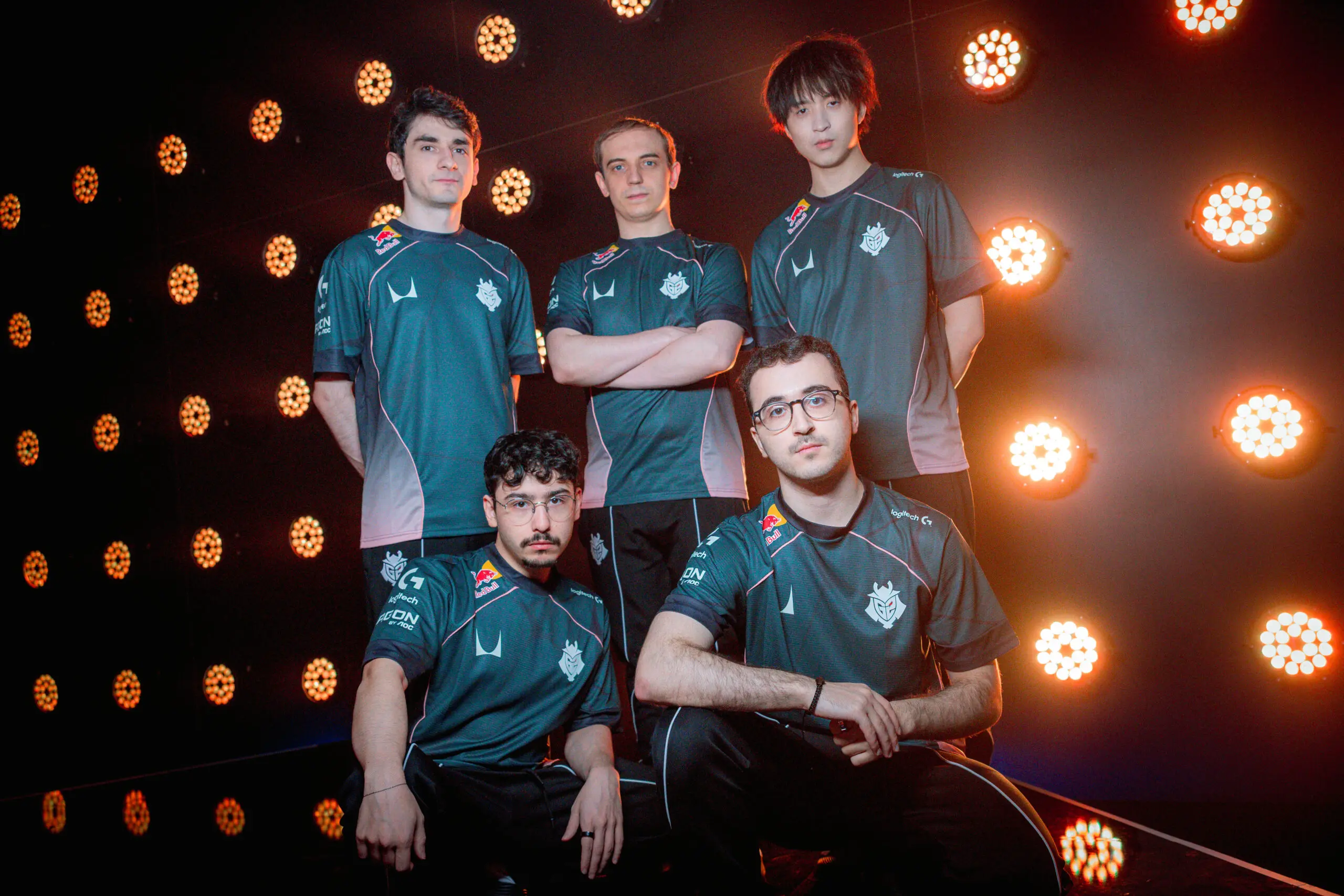 Time de League of Legends (LoL) da G2 Esports. First Stand 2026.