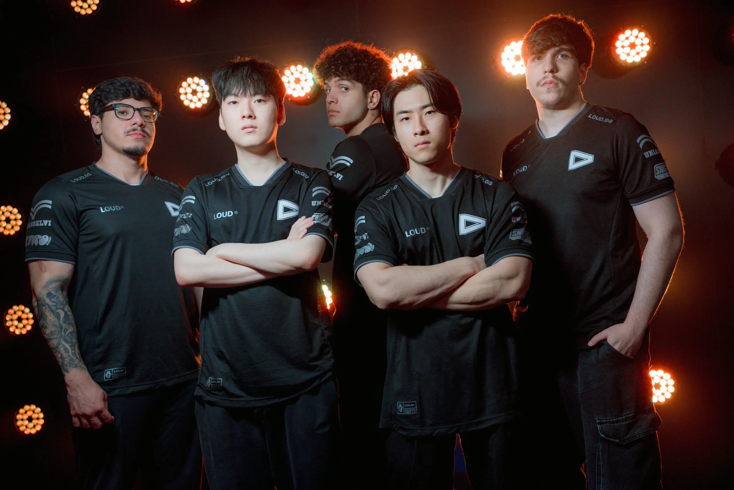 Time de League of Legends (LoL) da LOUD.