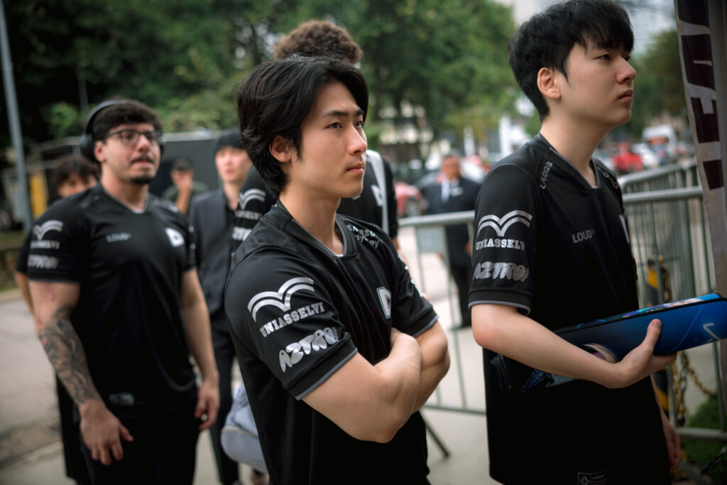 Elenco de League of Legends (LoL) da LOUD.