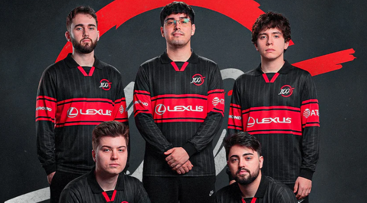 Time de Rainbow Six Siege (R6) da 100Thieves.