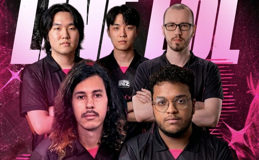 Suposta line-up de League of Legends (LoL) da INTZ.