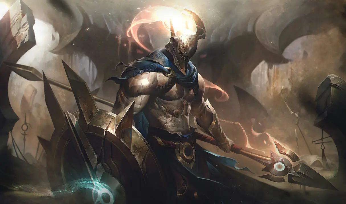 Pantheon, campeão do League of Legends (LoL).