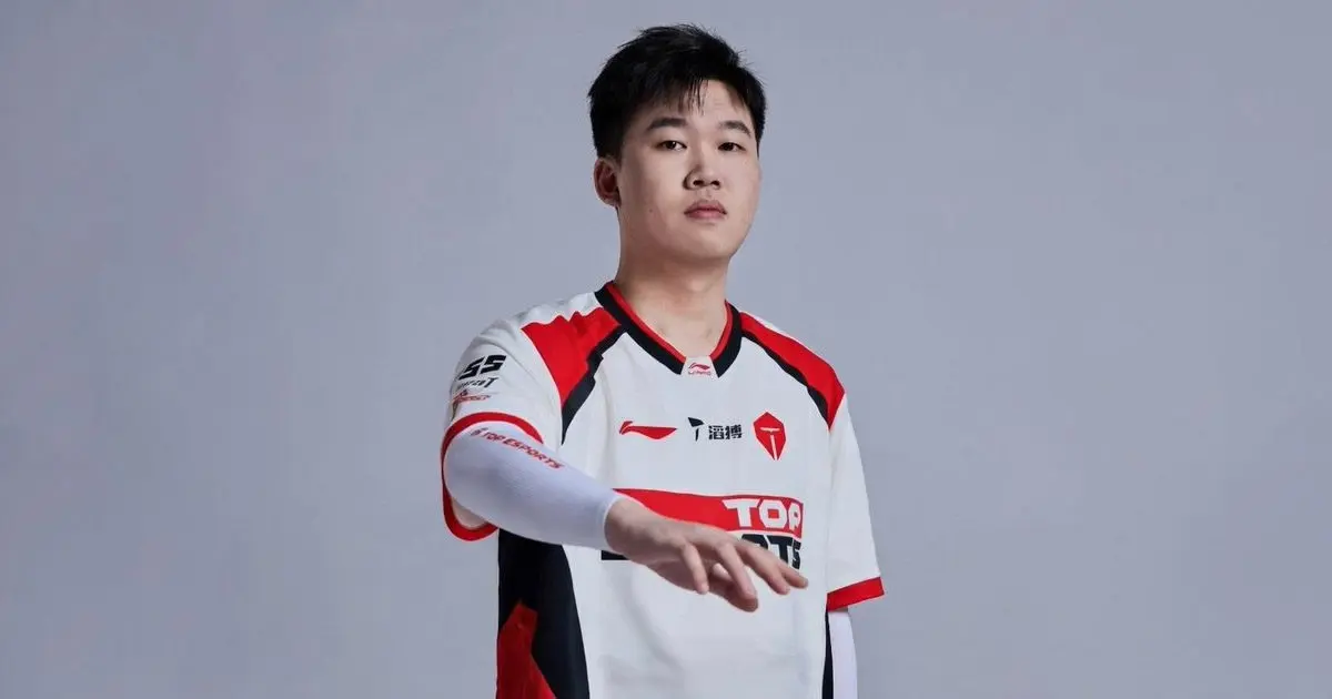 Yang "Naiyou" Zijian, ex-jogador de League of Legends (LoL) da Top Esports (LPL)