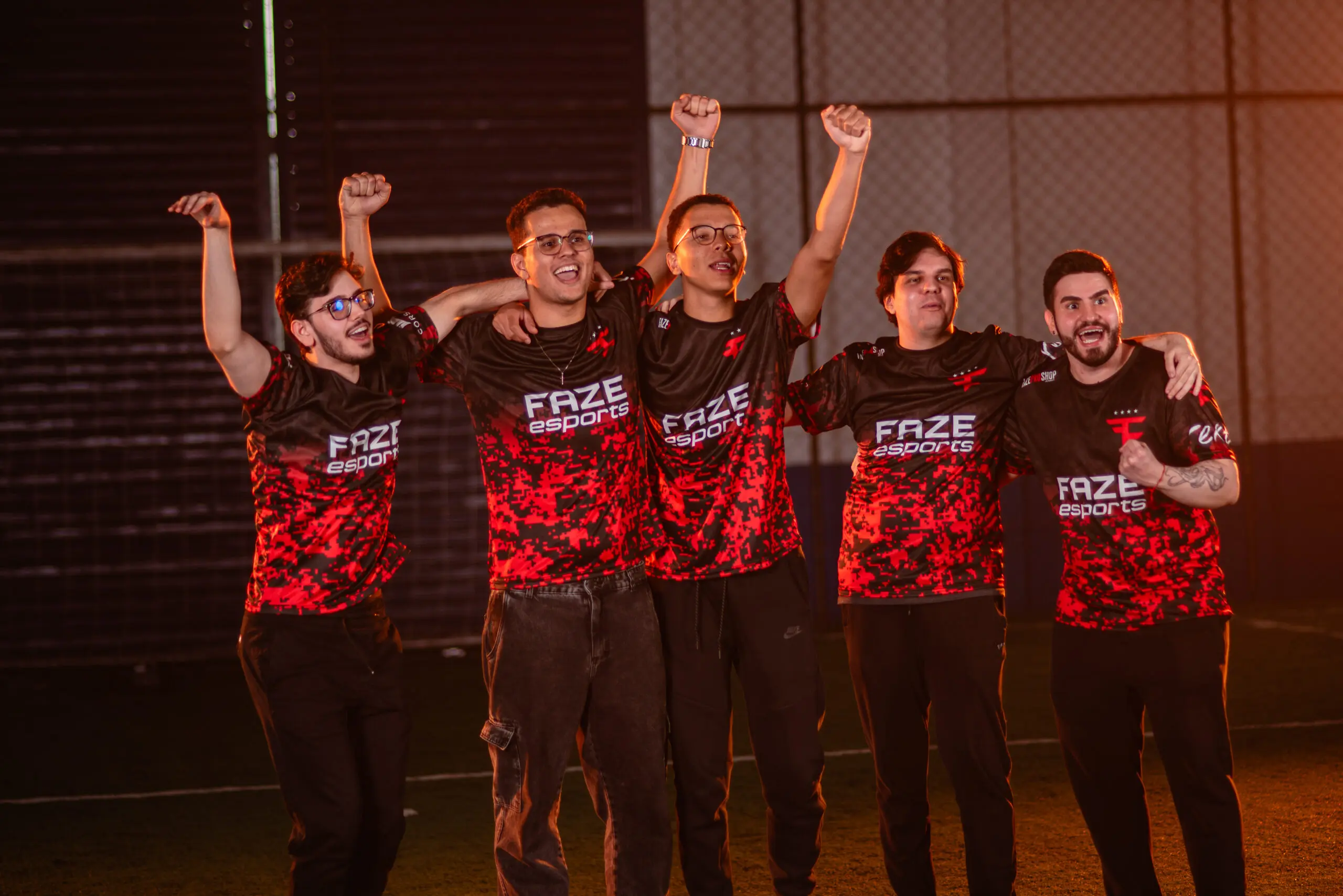 Elenco de Rainbow Six Siege (R6) da FaZe Clan.