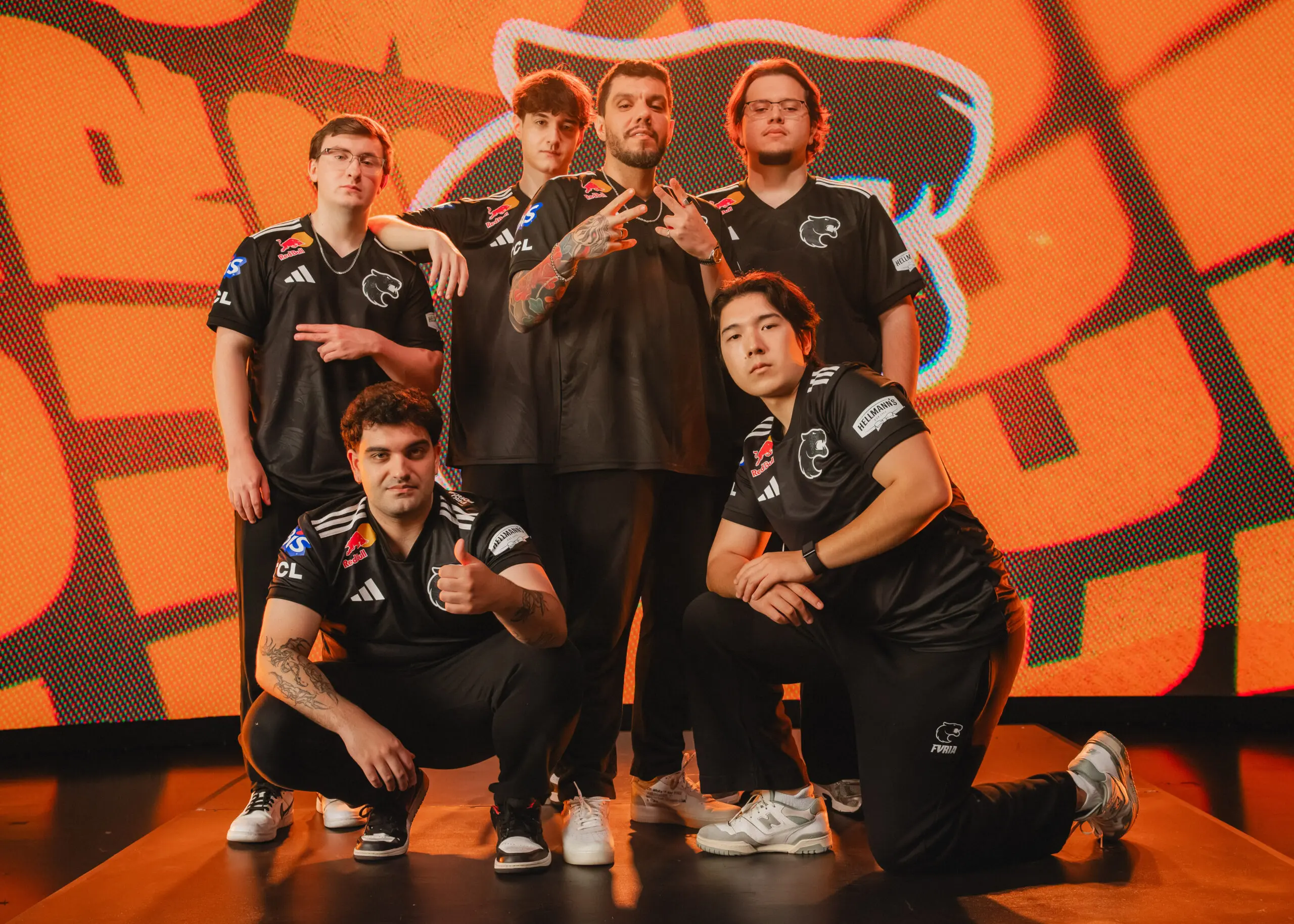 Elenco de VALORANT da FURIA.
