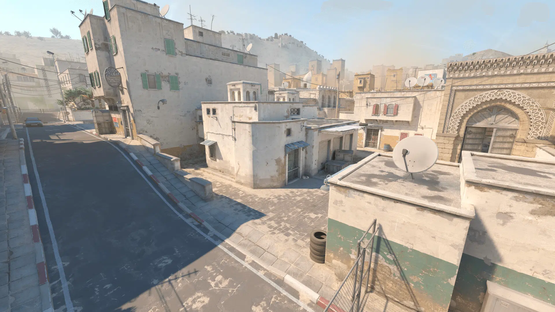 Mapa Dust2 do Counter-Strike 2 (CS2).