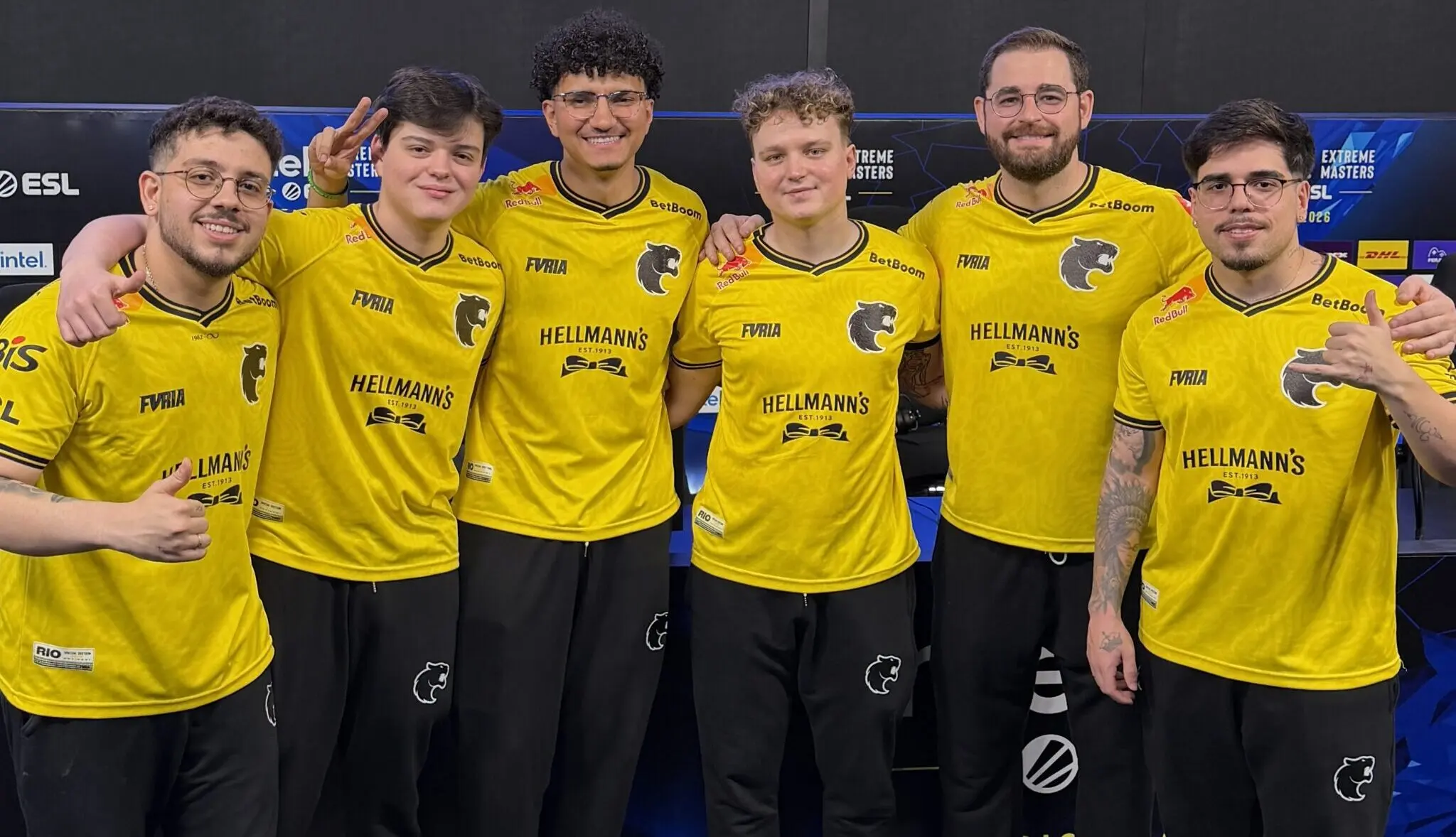 Elenco de Counter-Strike 2 (CS2) da FURIA.