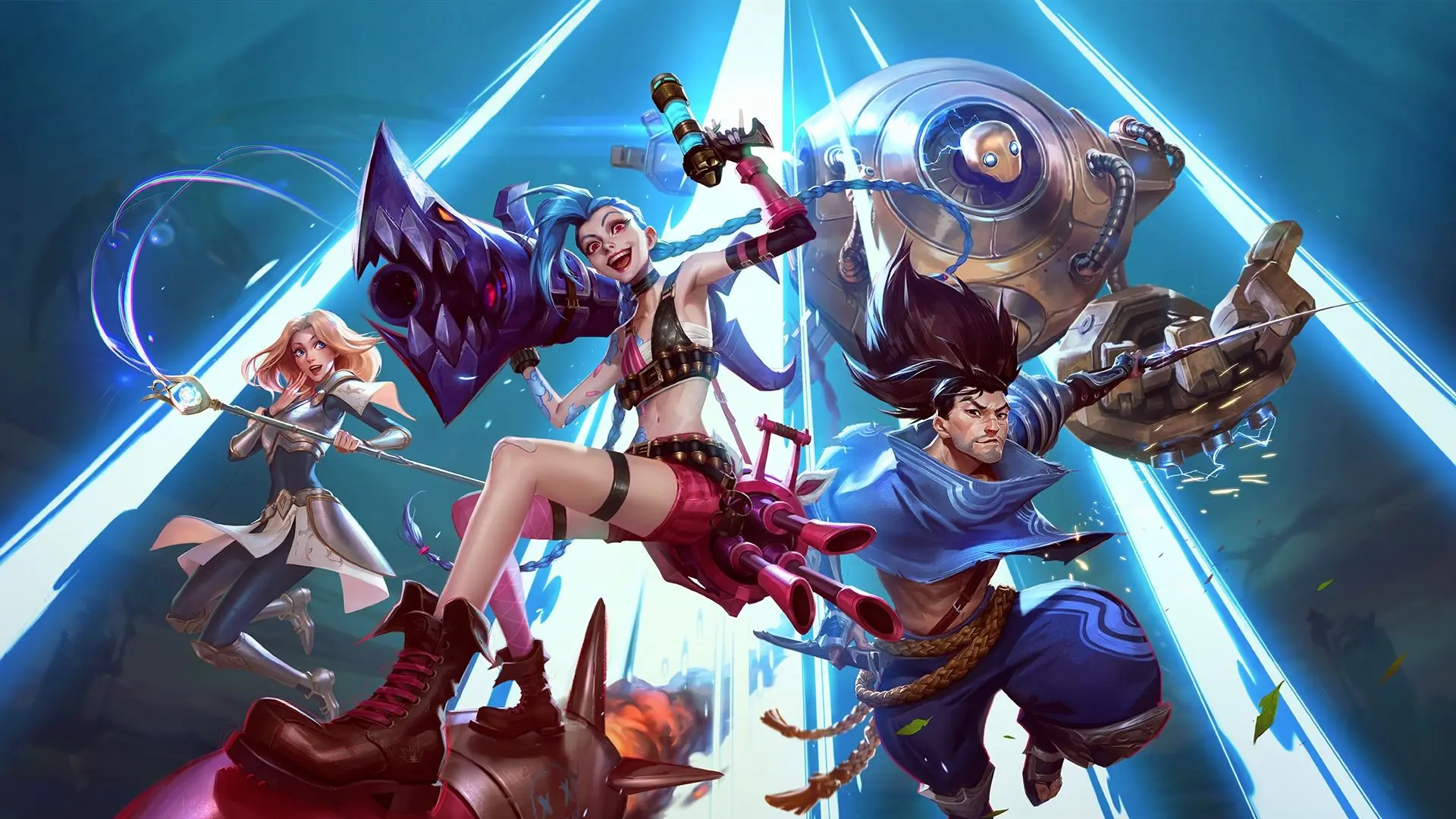 Campeões do League of Legends (LoL).