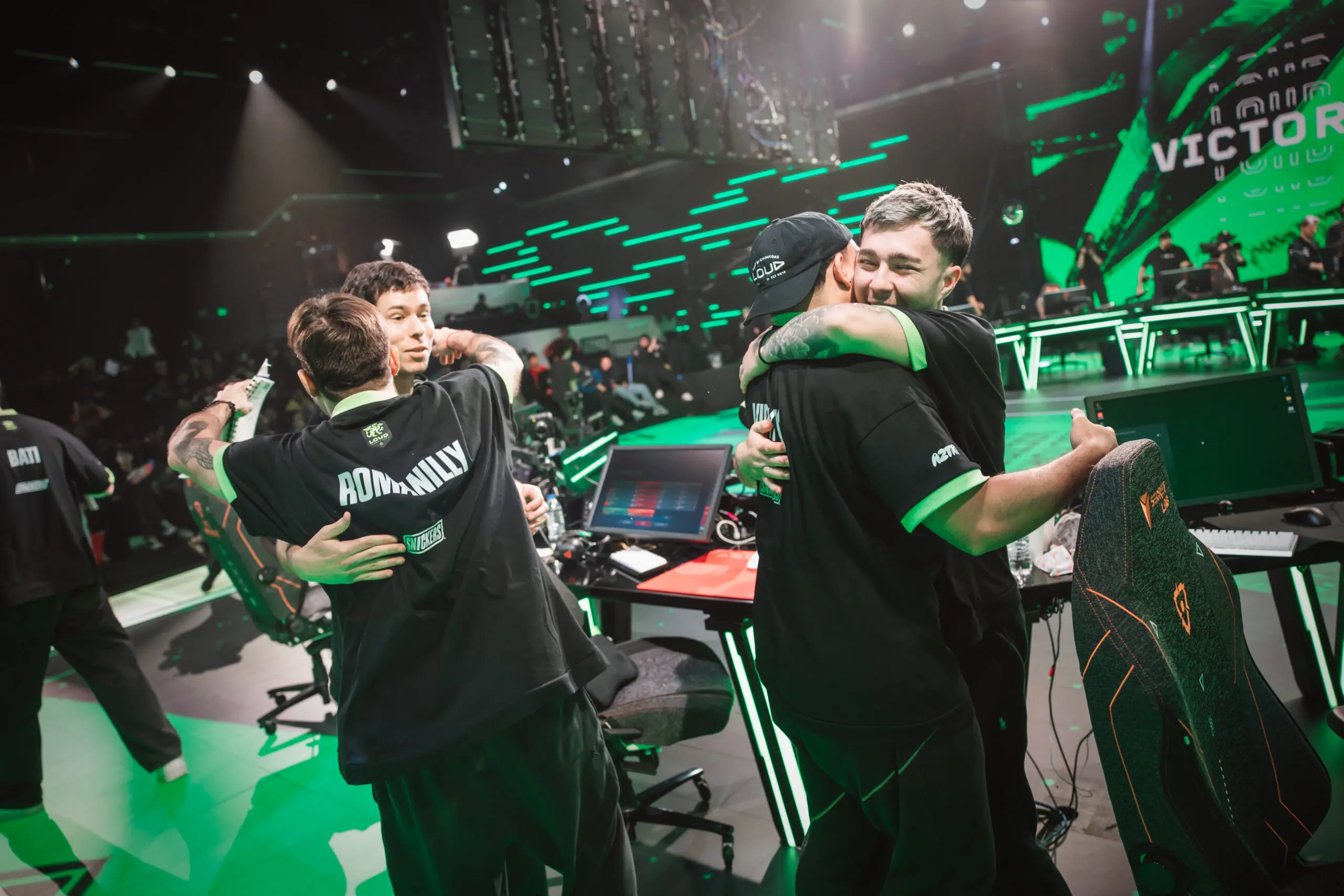 Elenco de VALORANT da LOUD no VCT 2026: Americas Stage 1.