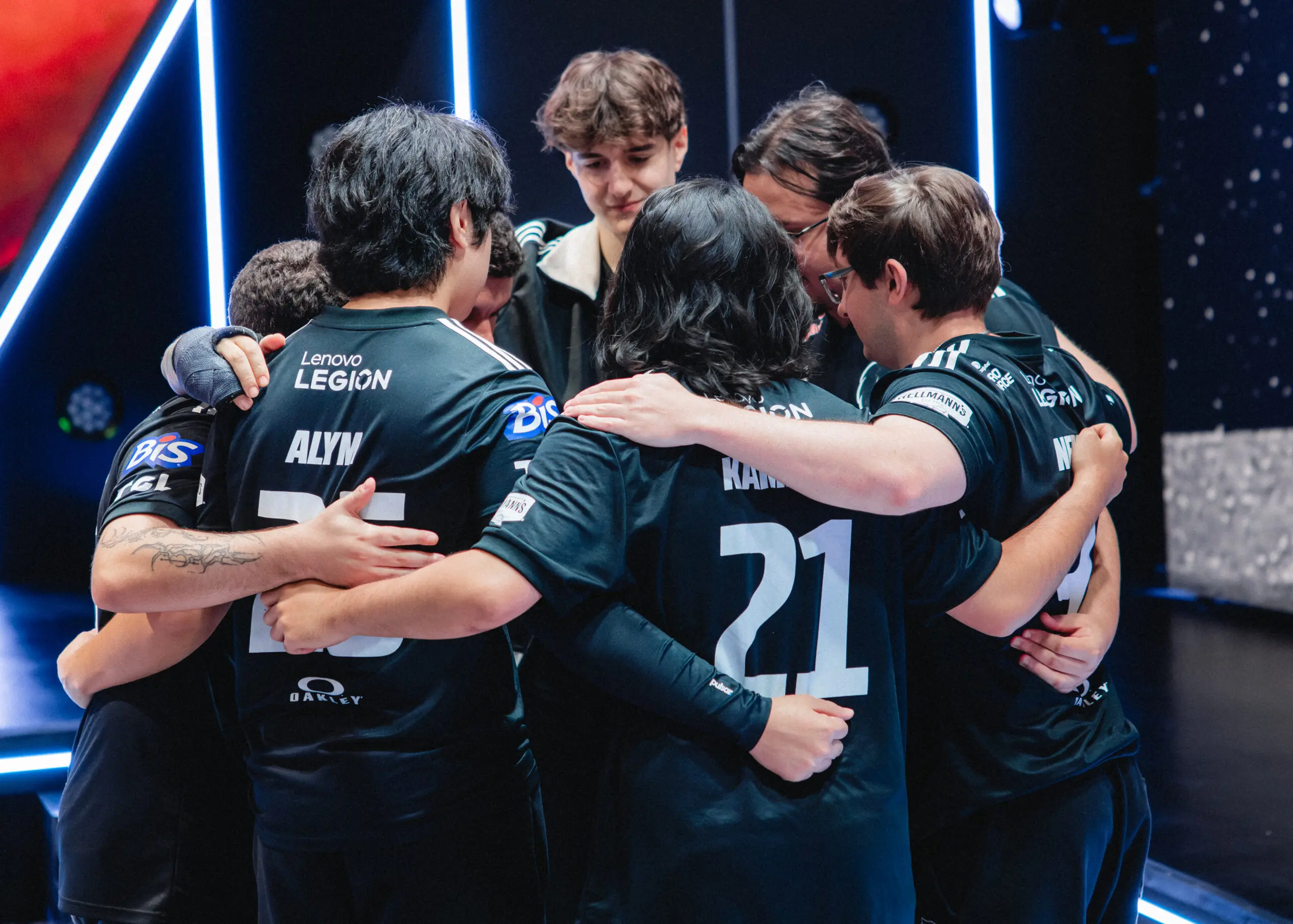 Elenco de VALORANT da FURIA no VCT 2026: Americas Stage 1.