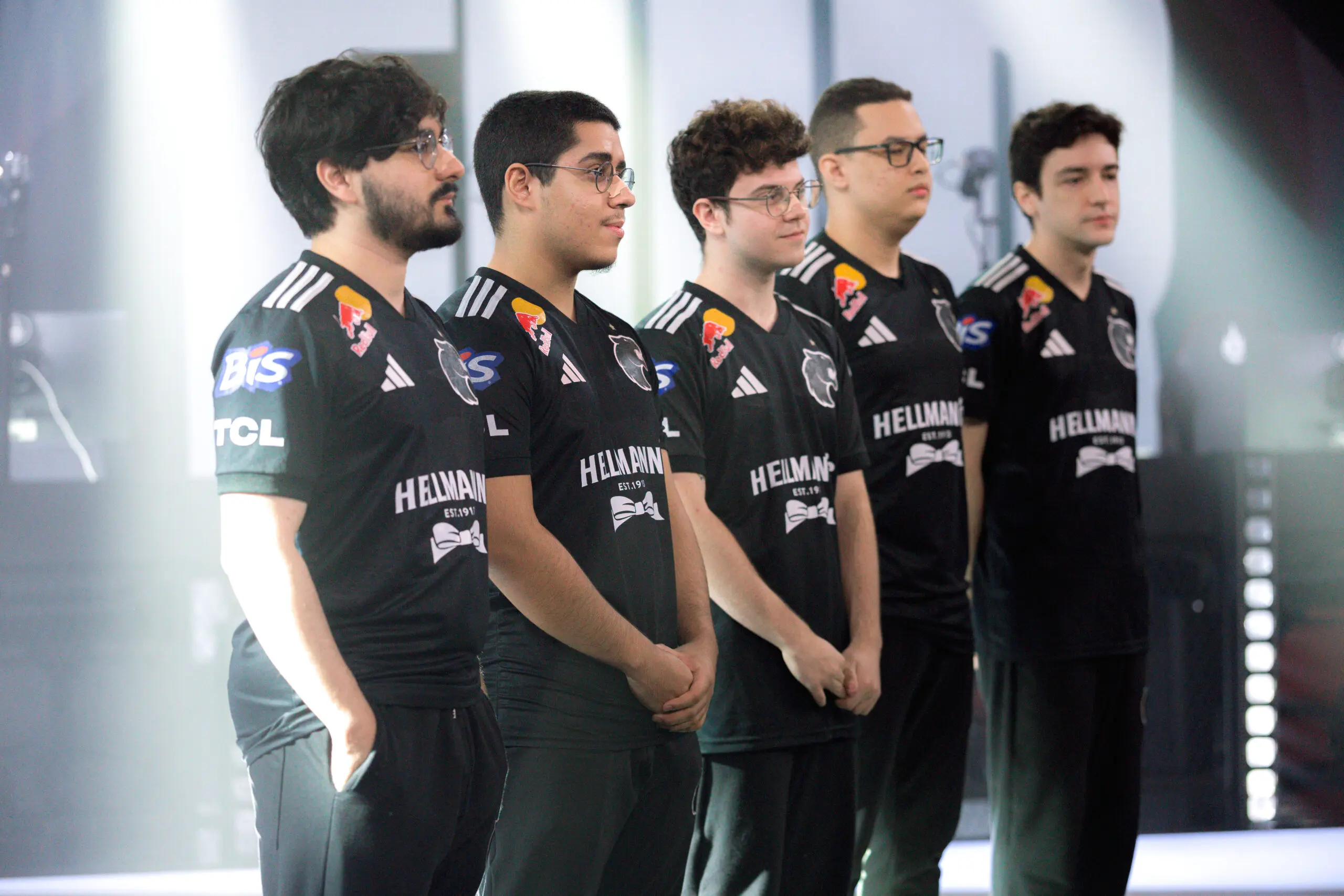 Elenco de League of Legends (LoL) da FURIA no CBLOL 2026 Split 1.