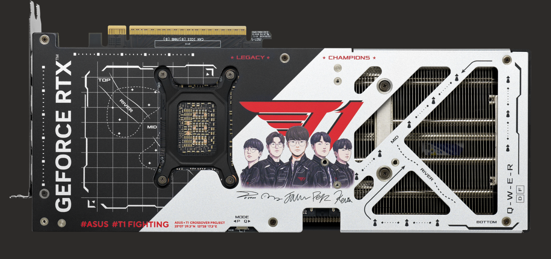 ASUS anuncia placas de vídeo em edição especial da T1