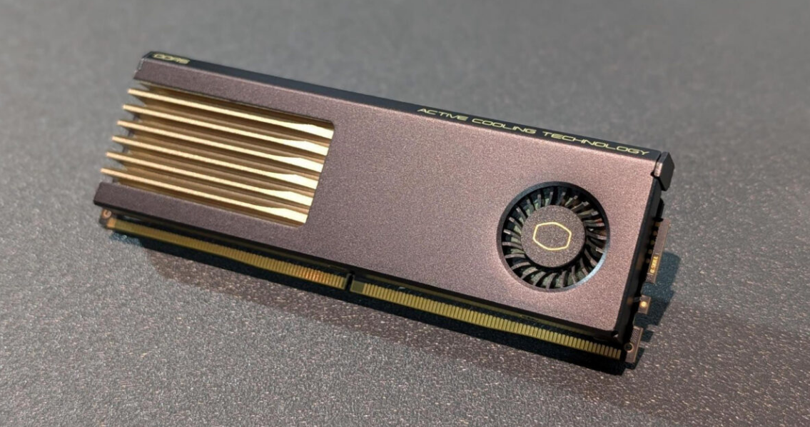 Cooler Master e G.Skill apresentam memória DDR5 com resfriamento ativo