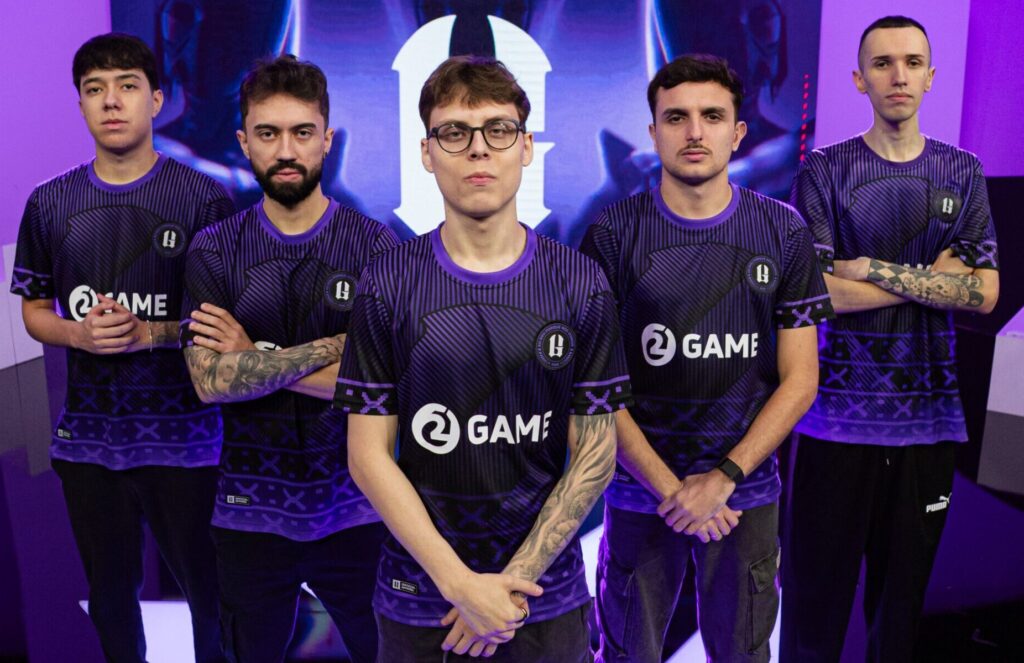 Elenco de VALORANT da 2GAME Esports.