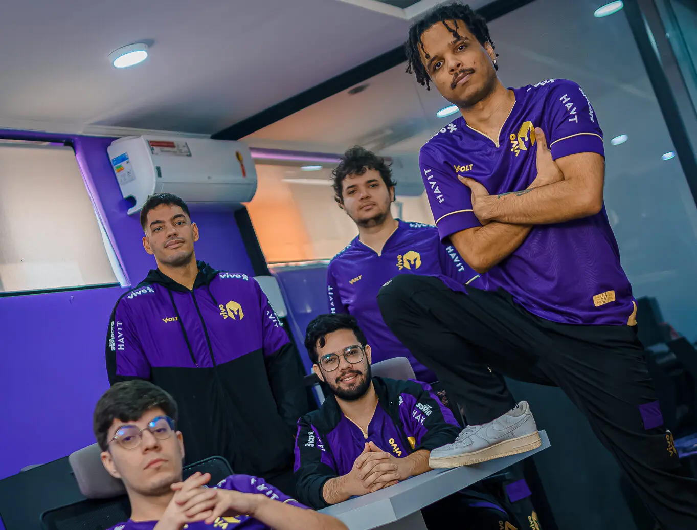 Elenco de League of Legends (LoL) da Vivo Keyd Stars Academy para o Circuito Desafiante 2026 Split 1.