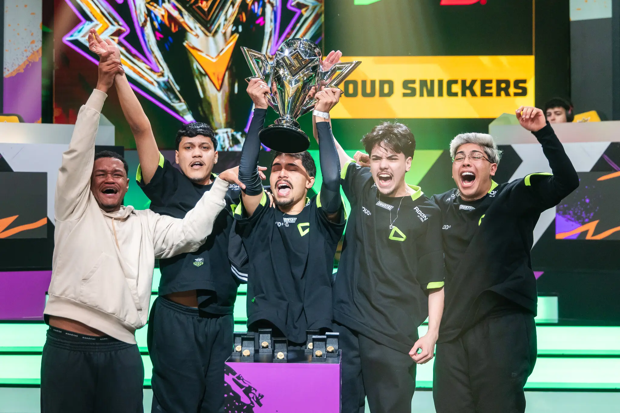 Elenco de Free Fire (FF) da LOUD no Free Fire World Series – Brazil 2026 Split 1.