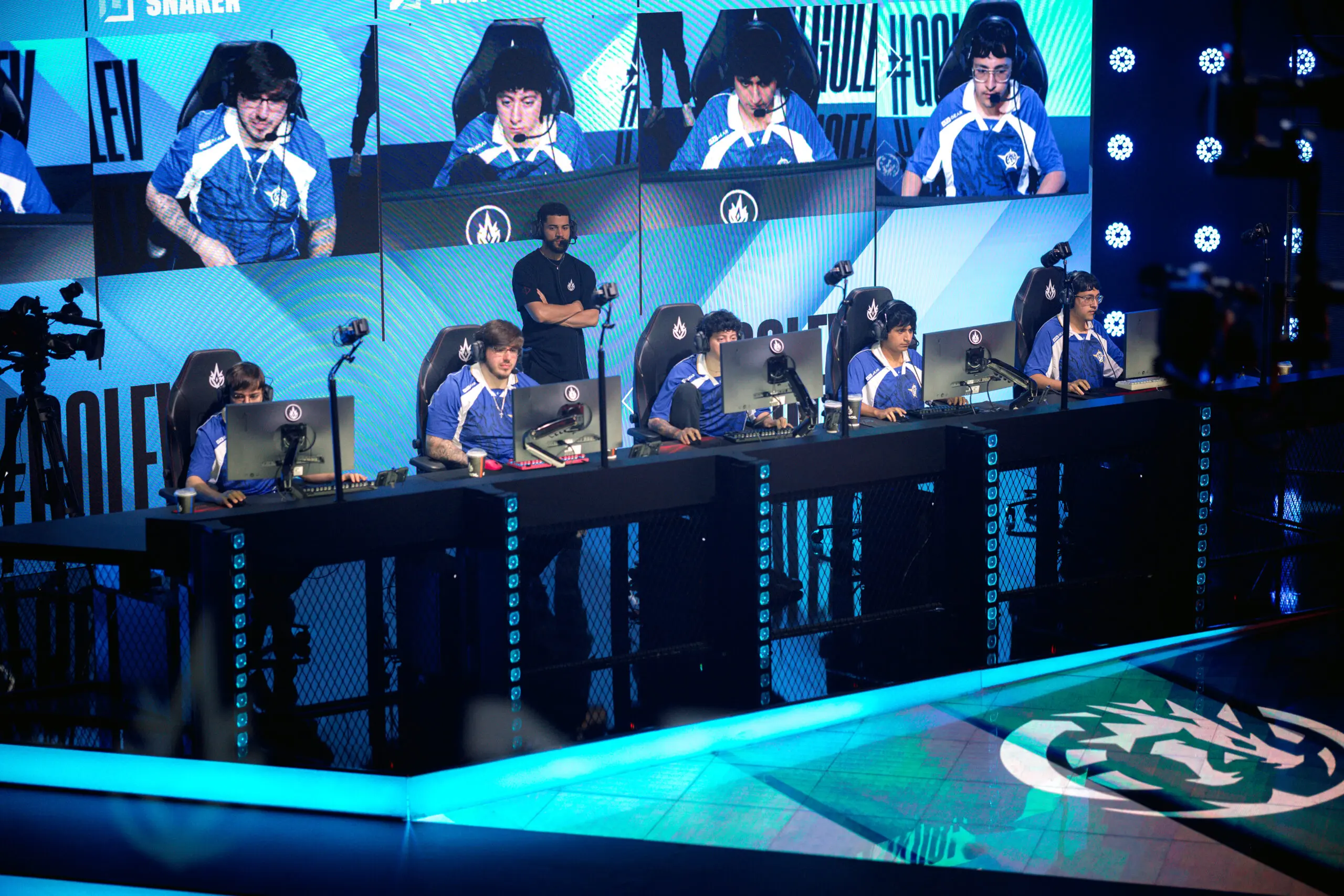 Elenco de League of Legends (LoL) da LEVIATÁN no CBLOL 2026 Split 1.