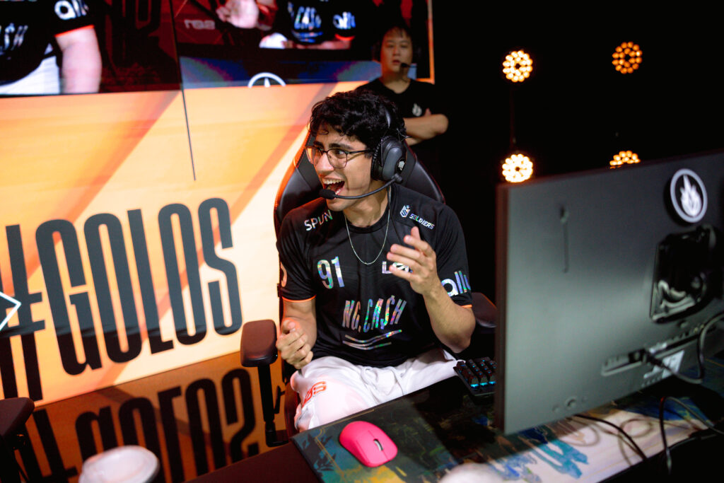 Gabriel "Ackerman" Aparicio, jogador profissional de League of Legends (LoL) da LOS no CBLOL 2026 Split 1.