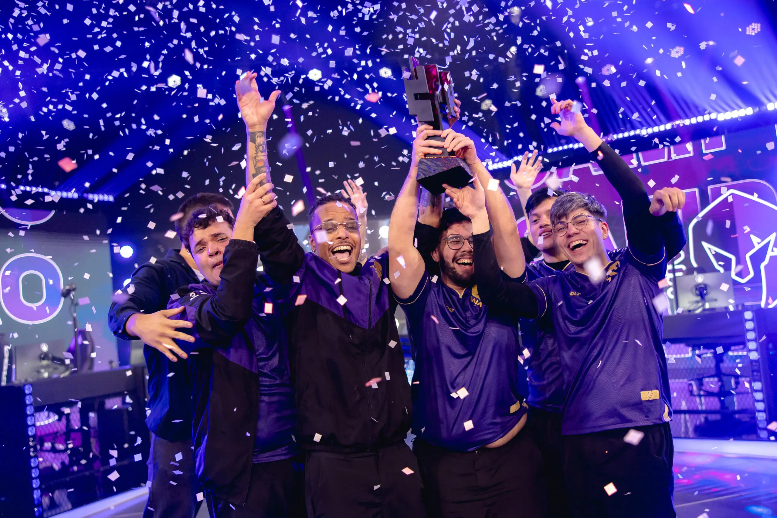 Elenco de League of Legends (LoL) da Vivo Keyd Stars Academy no Circuito Desafiante 2026 Split 1.