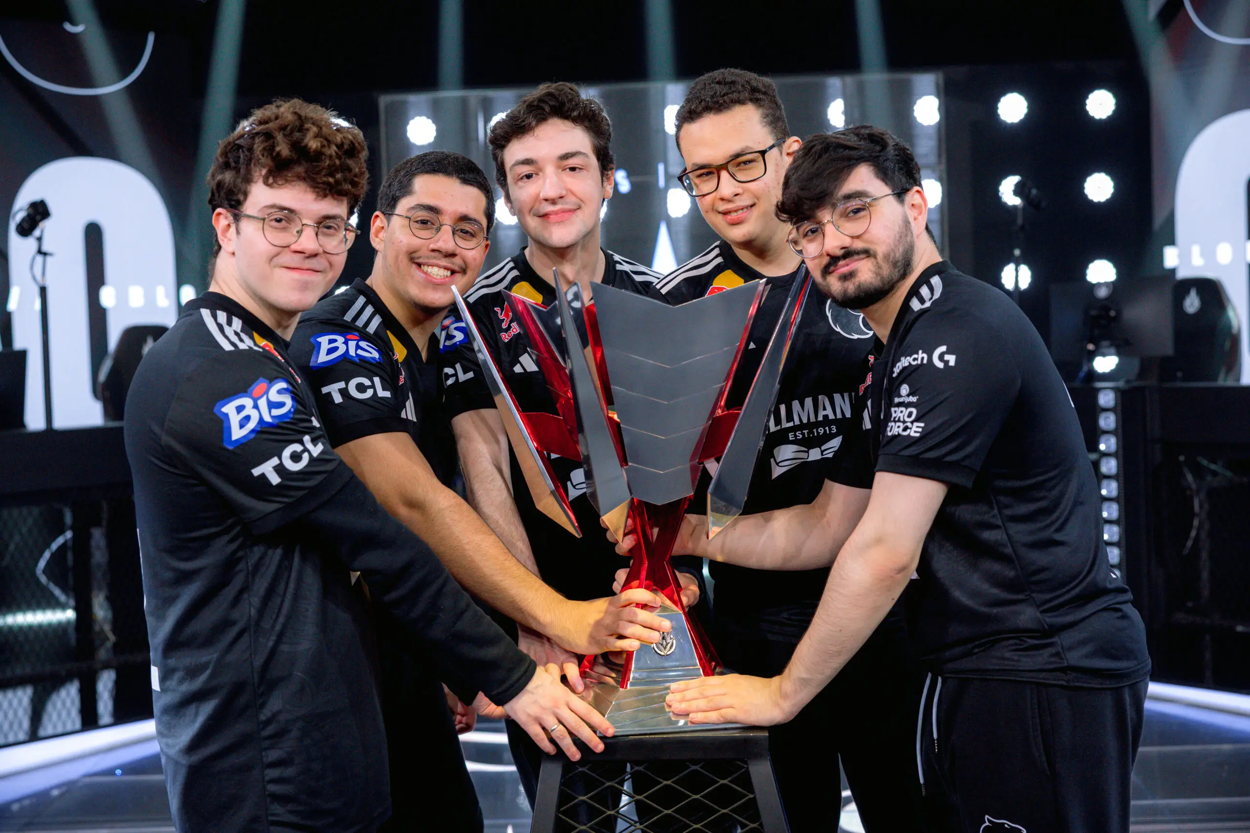 Elenco de League of Legends (LoL) da FURIA no CBLOL 2026 Split 1