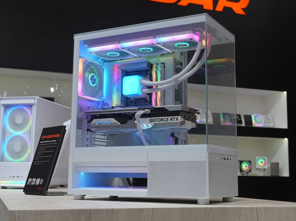 Computex 2026: COUGAR Lança Gabinete Panorâmico com Foco em Fluxo de Ar