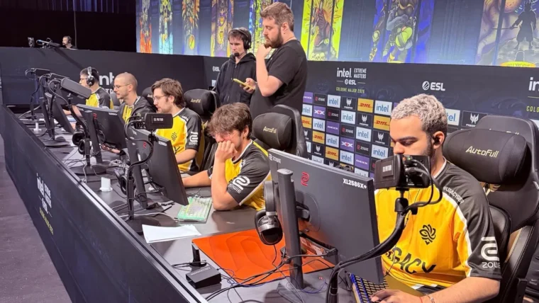 Elenco de Counter-Strike 2 (CS2) da Legacy no IEM Cologne Major 2026.