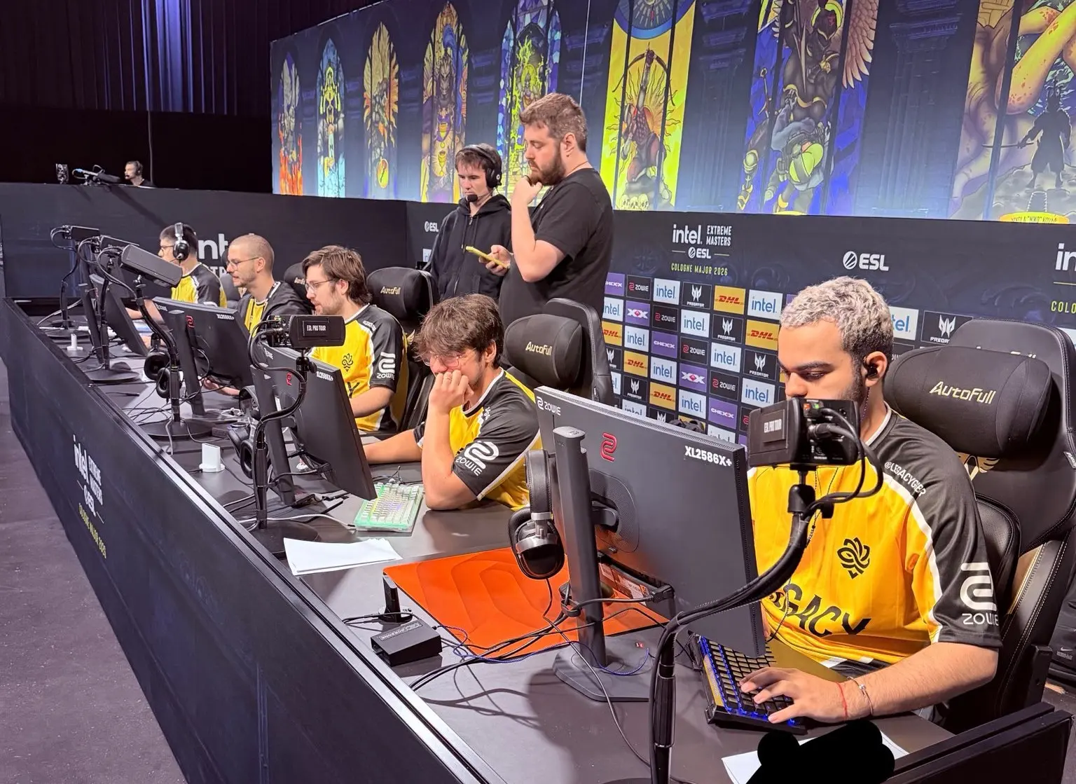 Elenco de Counter-Strike 2 (CS2) da Legacy no IEM Cologne Major 2026.