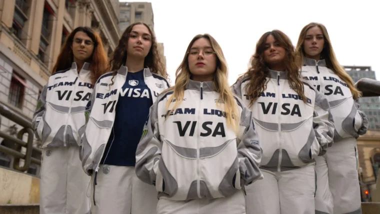 Elenco de VALORANT inclusivo da Team Liquid Visa.