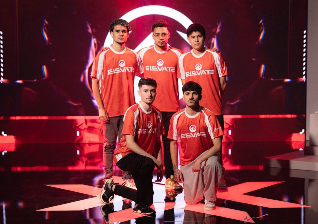 Elenco de VALORANT da ELEVATE para o Challengers 2026: Brazil Gamers Club Stage 2 (VCB).