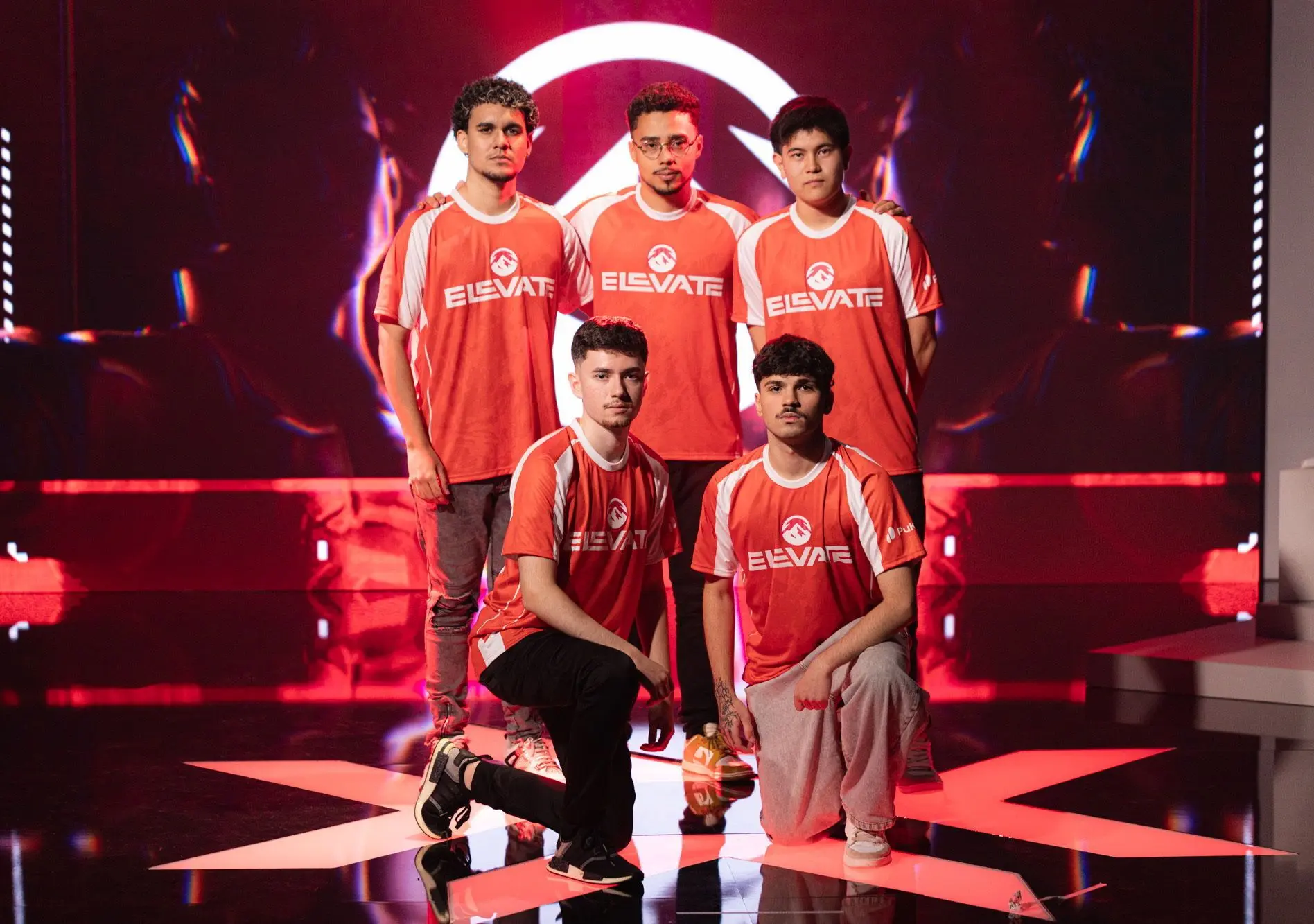 Elenco de VALORANT da ELEVATE para o Challengers 2026: Brazil Gamers Club Stage 2 (VCB).