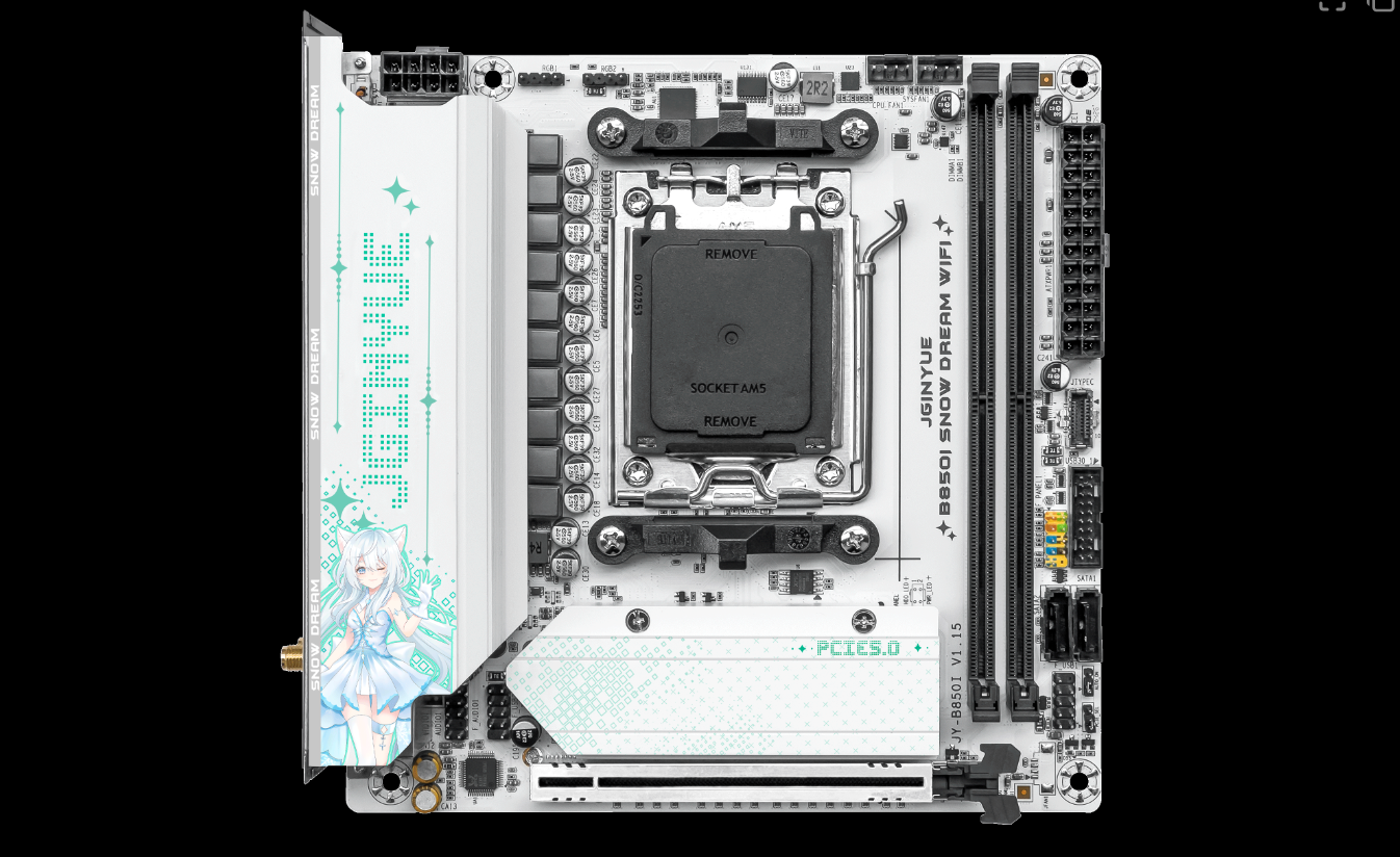 Placa-mãe chinesa traz conexão OCuLink para o formato econômico Mini-ITX no socket AM5