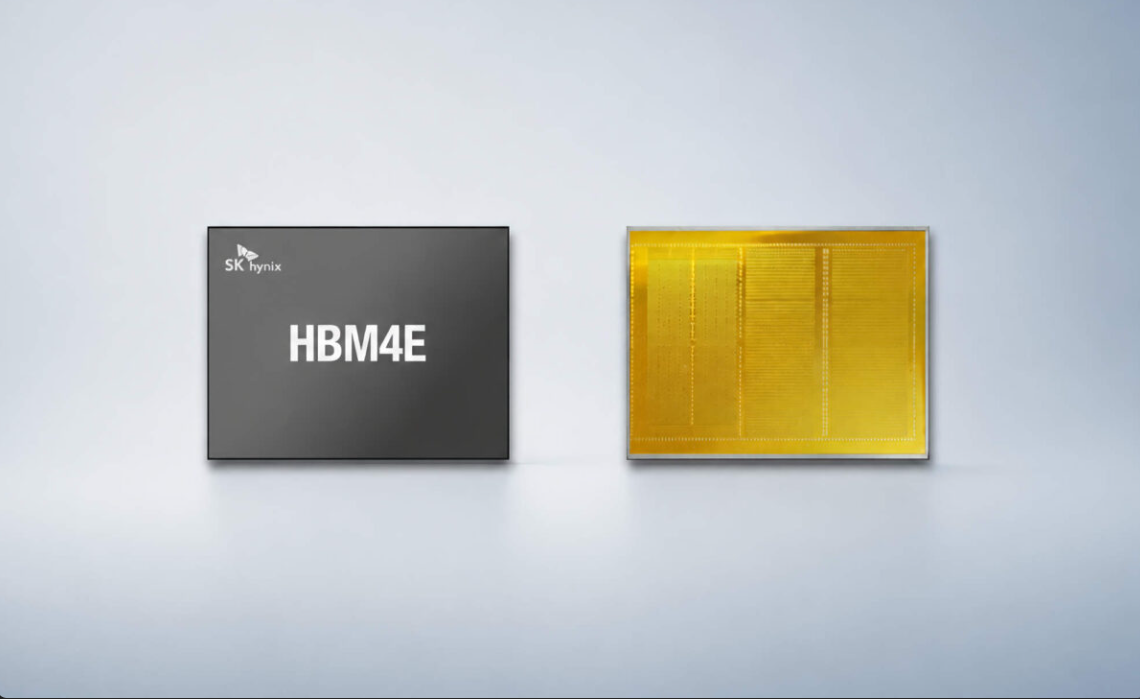 SK Hynix inicia envio de amostras de memória HBM4E de 12 camadas com velocidade de 16 Gbps